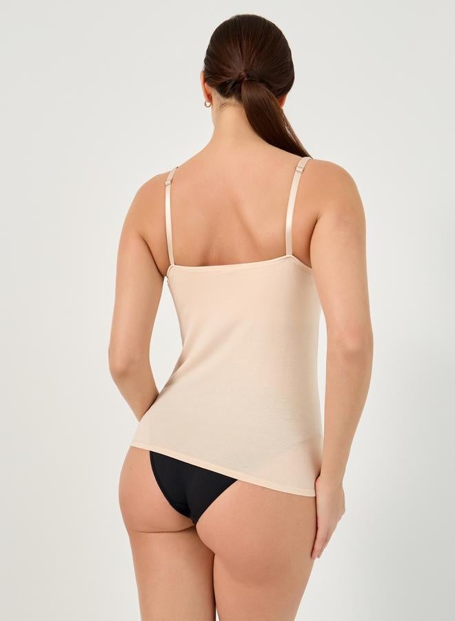 Styli Solid Cami with Strap Adjuster - Image 3