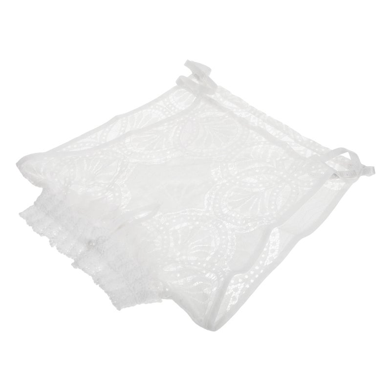 White Playful Fake Collar Petal Shirt Fake Collar Shirt Flower Fake Collar Faux False Collar White Collared Shirt Women Cotton Cute Shirt False Shirt Collar - Image 4