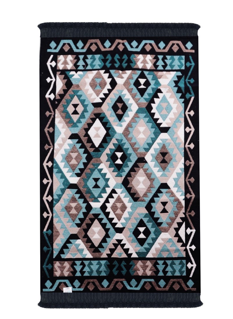 بيج هوم سجادة قابلة للعكس للاستخدام الداخلي والخارجي من **BiggHome SA1818A**، بحجم **47.25 × 70.85 بوصة** - Image 2