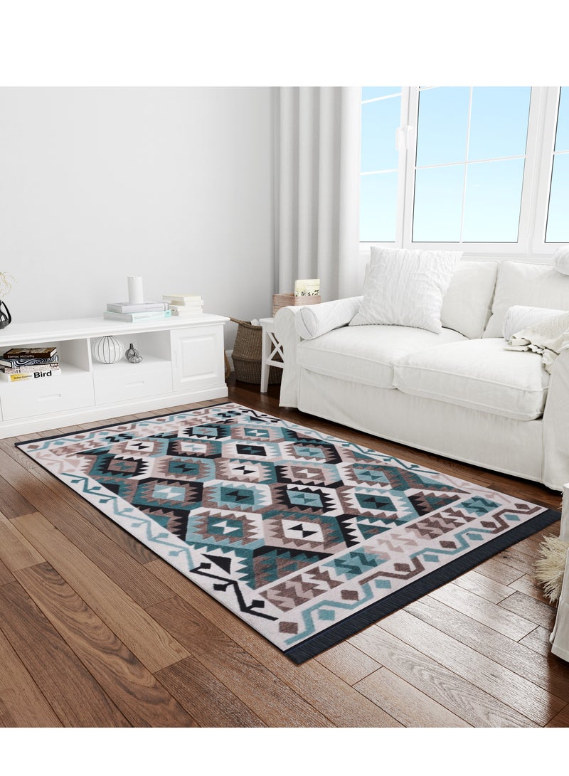 بيج هوم سجادة قابلة للعكس للاستخدام الداخلي والخارجي من **BiggHome SA1818A**، بحجم **47.25 × 70.85 بوصة** - Image 1