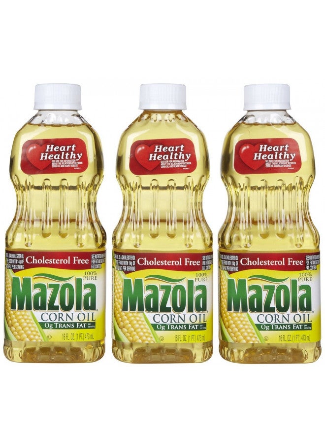 Mazola Corn Oil - 16 oz - 3 pk - Image 1
