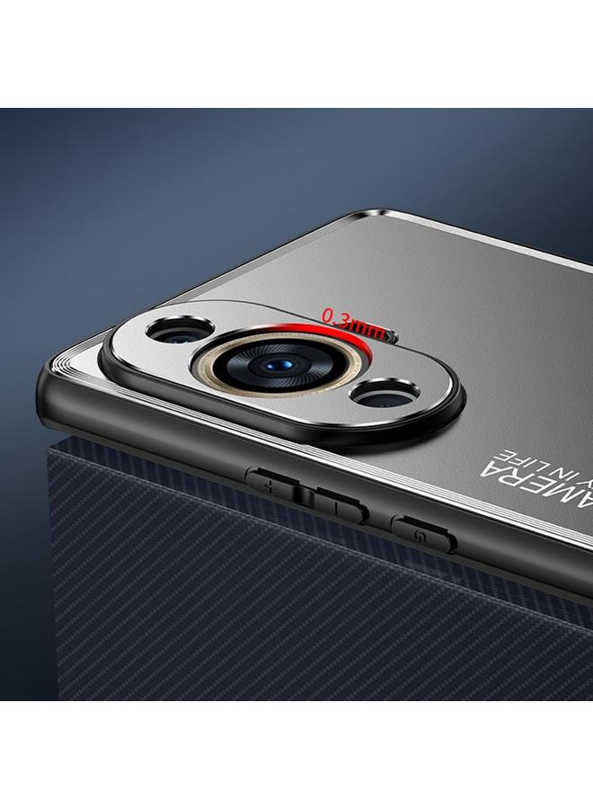 زبون جراب لهاتف Huawei P60 جراب معدني غير لامع - Image 3