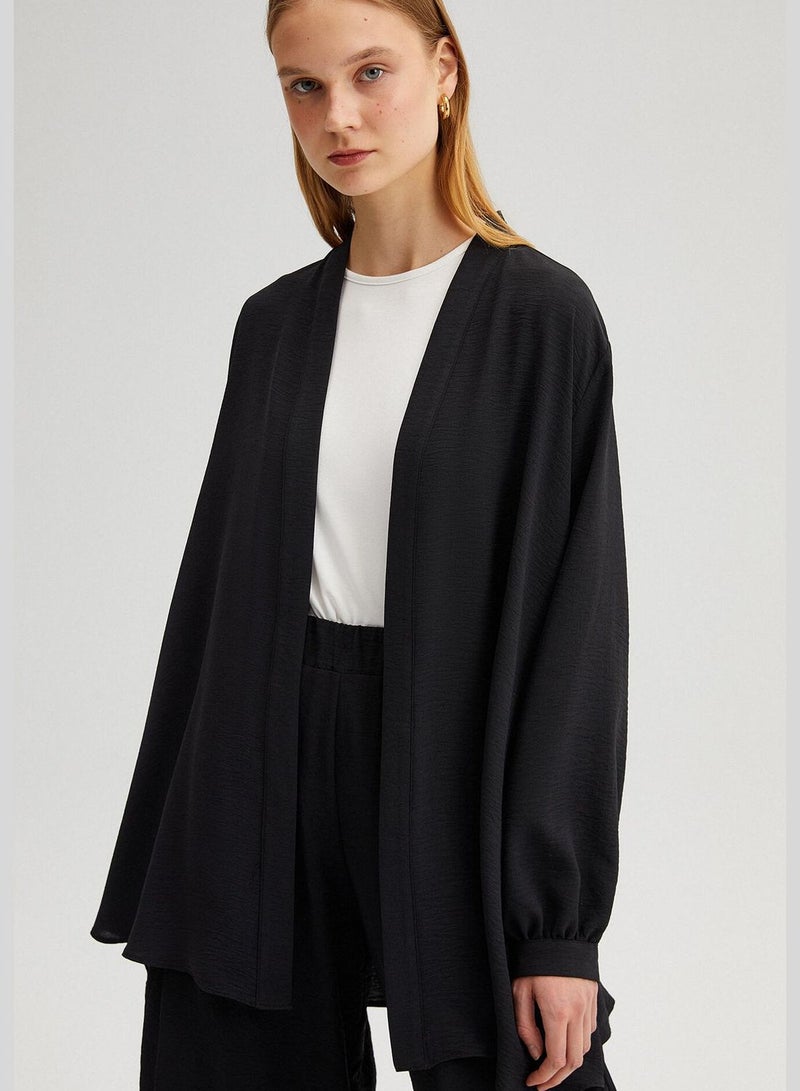 Touche كيمونو مزين بحزام - Image 2