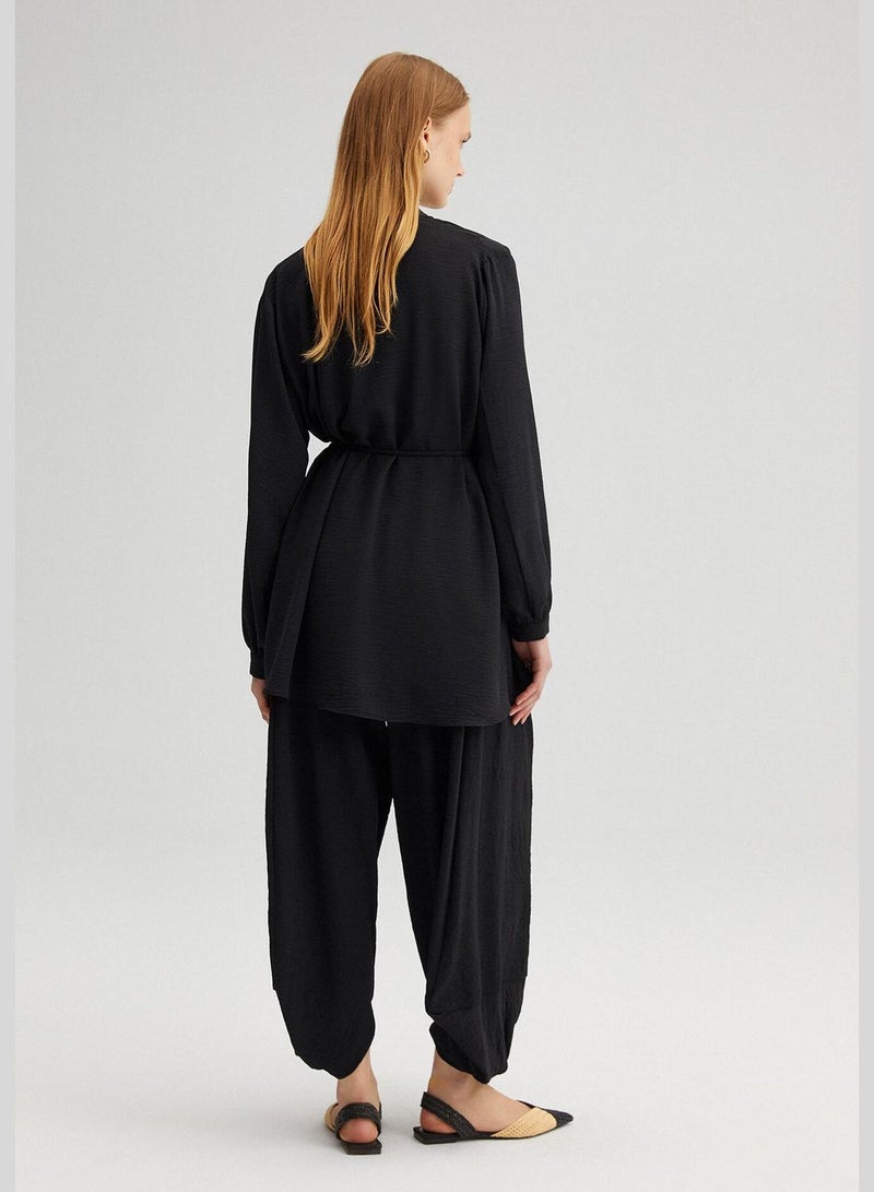 Touche كيمونو مزين بحزام - Image 4