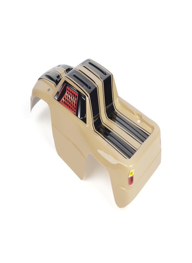 SummitLink Custom Body Compatible for 1/10 Scale RC Car or Truck (Truck not Included) (Sand Color Racing Stripes) - Image 4