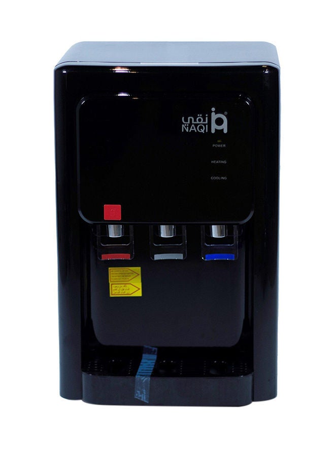 NAQI Water Dispenser 3 in 1 Table 580W Hot Cold Normal Black - Image 1