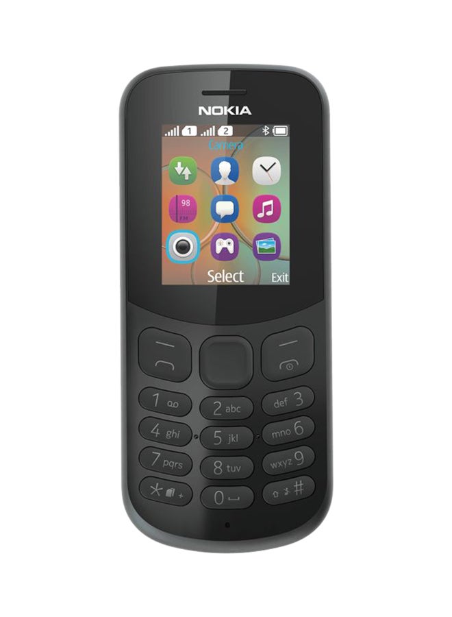 نوكيا موبايل 130 بشريحتين لون أسود بذاكرة داخلية 4 ميجابايت يدعم تقنية 2G - Image 2