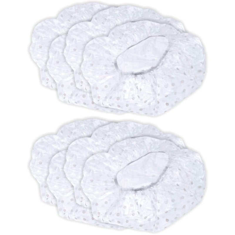 GUBB Shower Caps Disposable For Men & Women Pack of 2-4 Caps Each - Image 2