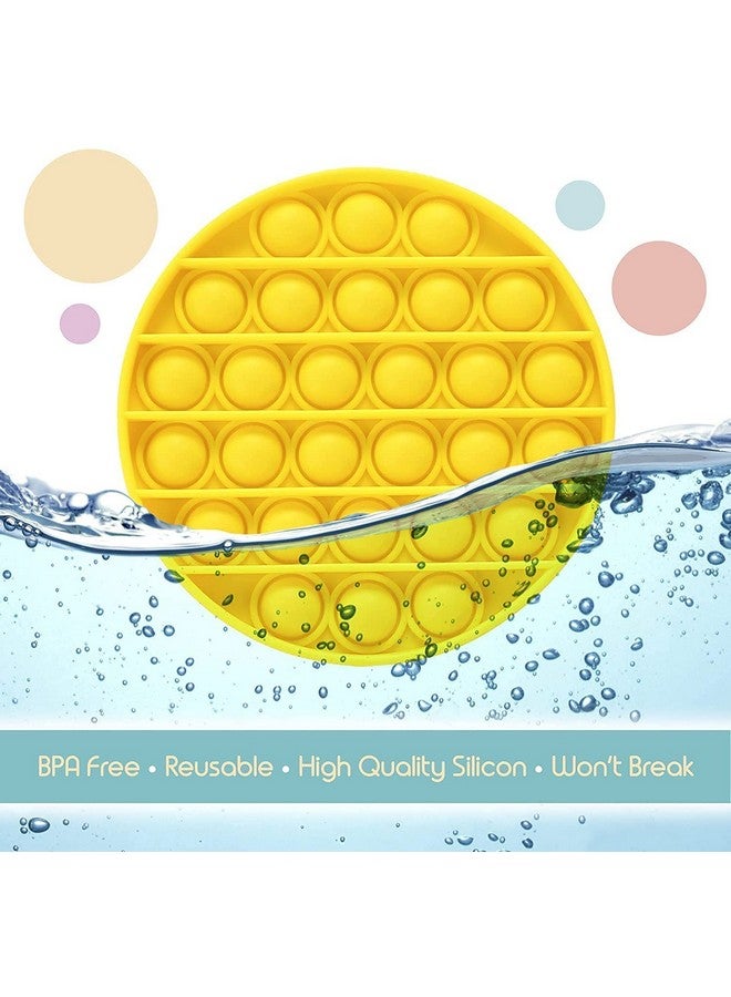 فنبلاست مجموعة FunBlast Pop it (عبوة من لعبتين Popit)، ألعاب أطفال، ألعاب فيدجيت، لعبة Pop it، لعبة Push Pop Bubble Fidget الحسية، لعبة تخفيف التوتر Fidget الحسية، هدايا مبتكرة للبنات والأولاد والأطفال (30) - Image 3