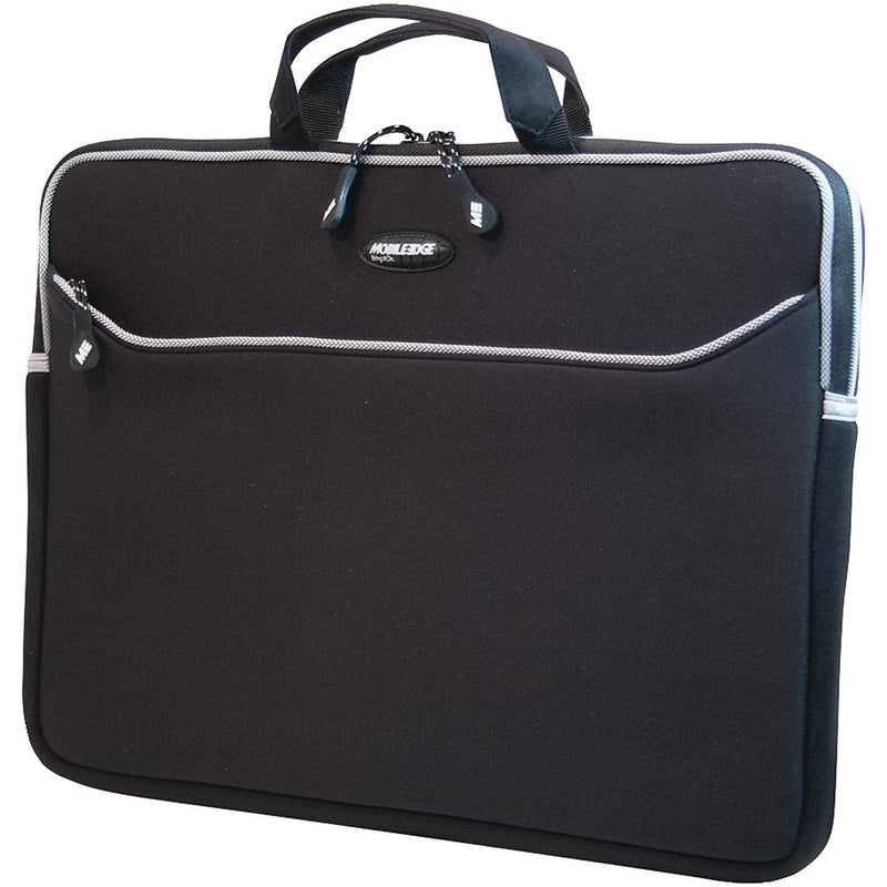 Mobile Edge SlipSuit 173 Inch Laptop Sleeve Case Protective Neoprene Computer Carrying Bag with Handle for Travel Work Business Backpack Black MESS1173 - Image 2