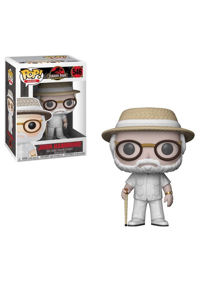 Funko Pop! Movies: Jurassic Park - John Hammond Collectible Figure - Image 1