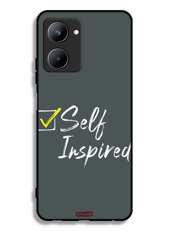 Tolwak Realme C33 Protective Case Cover Self Inspired - Image 2