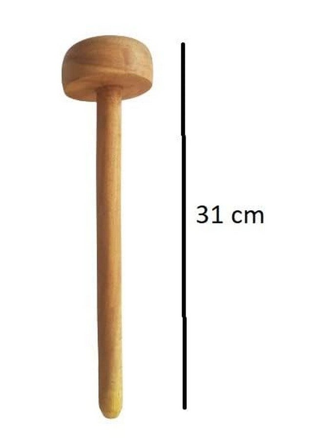 advancedestore advancedestore Wooden Hand Masher/Dal/Lassi Ghotni (Pack of 1)  - Image 2