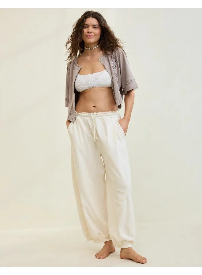 Aerie Aerie Baggy Fleece Pant
