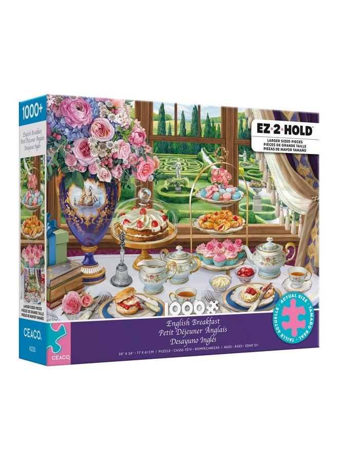 Ceaco - English Breakfast - 1000 Oversized Piece Jigsaw Puzzle - Image 3