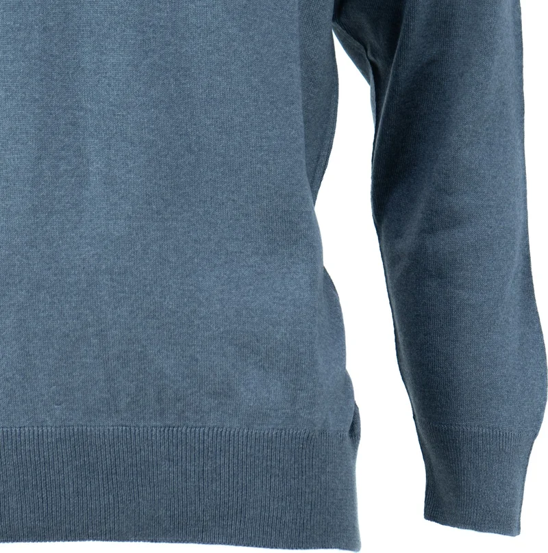 اوبلاند Men's Winter Solid Color Casual Cut Pocket Shirt Collar Thin Wool Sweater