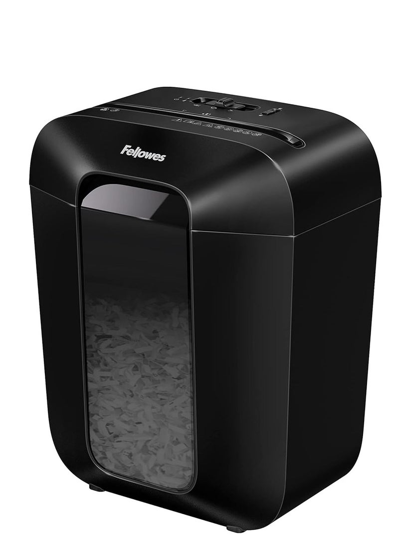 Fellowes LX50 9-Sheet Cross-Cut Household Paper Shredder - Image 1