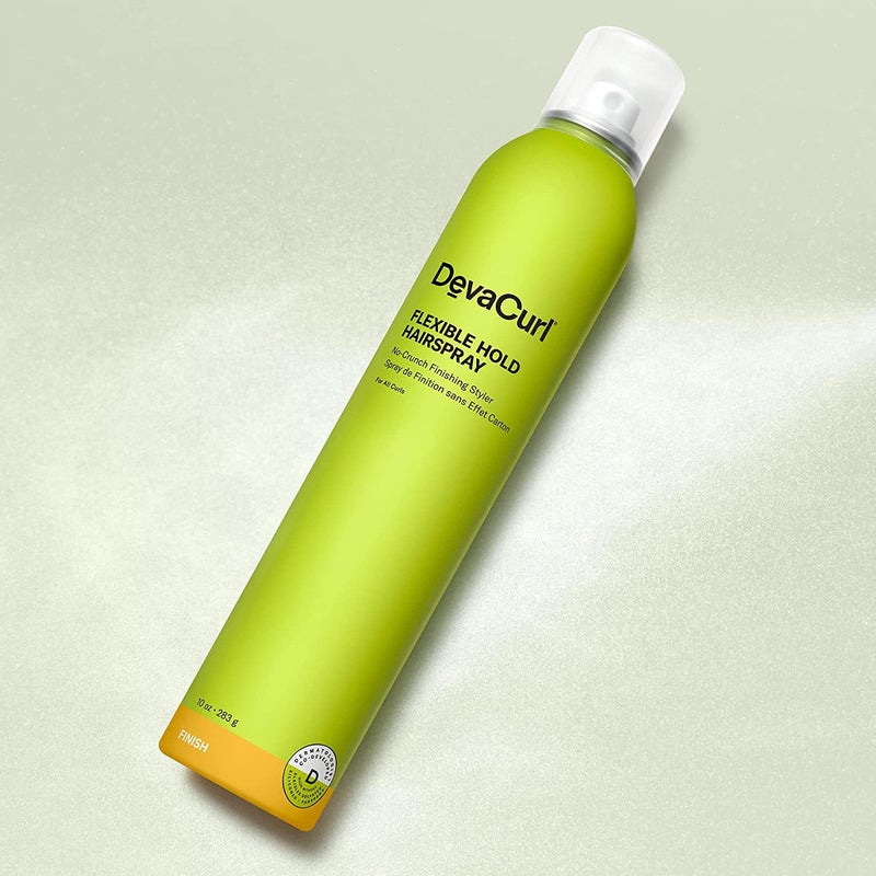 DevaCurl Flexible Hold Hairspray No-Crunch Finishing Styler, Bright Breeze, 10 fl. oz. - Image 2