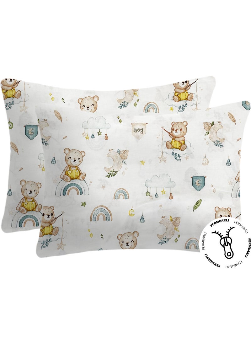 100% Cotton Zippered Baby Pillow Case | 35X45 (2 Pieces) - pzsku/ZF14EB56B9A0FD253779EZ/45/_/1725614211/43e4fd3d-e947-4fc1-a16b-c44e97041ecf