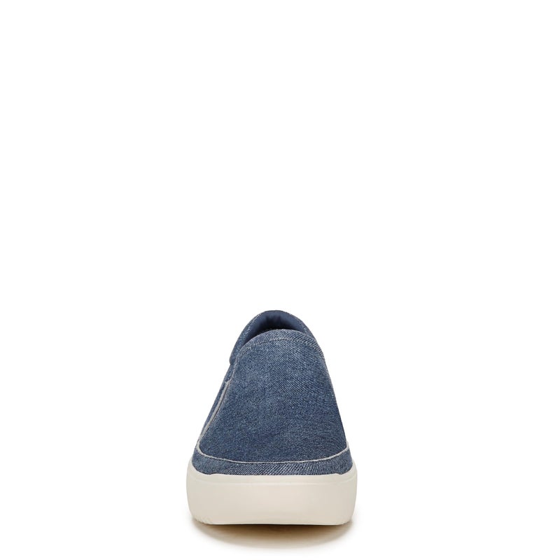 Vionic Womens Kearny Sneaker Denim Blue Suede 8 M - Image 2