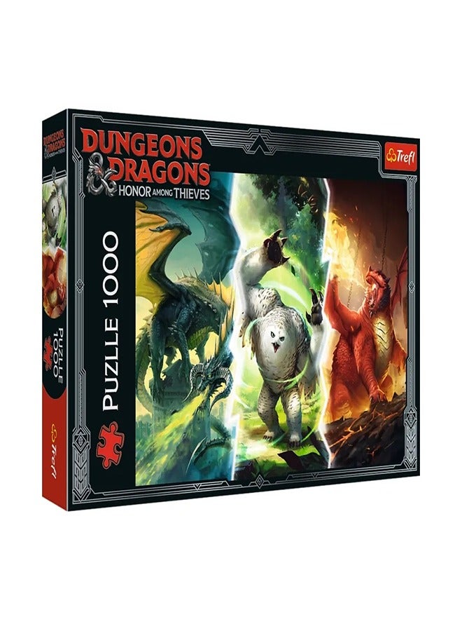 Trefl - PUZZLE Dungeons & Dragons Legendary Monsters Of Faerun - 1000 Pcs - 10763 - Image 1