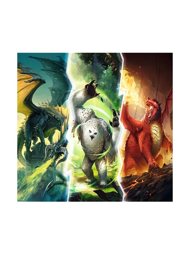 Trefl - PUZZLE Dungeons & Dragons Legendary Monsters Of Faerun - 1000 Pcs - 10763 - Image 3
