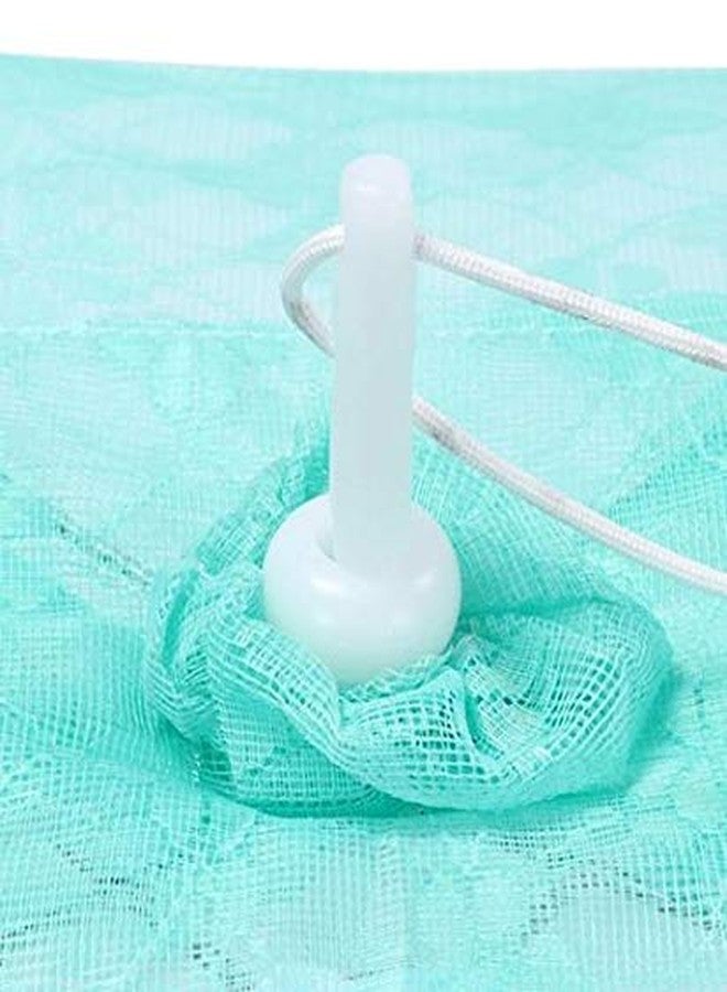 EIO ناموسية EIO بتصميم زهري، حجم كبير (أخضر) - Image 2