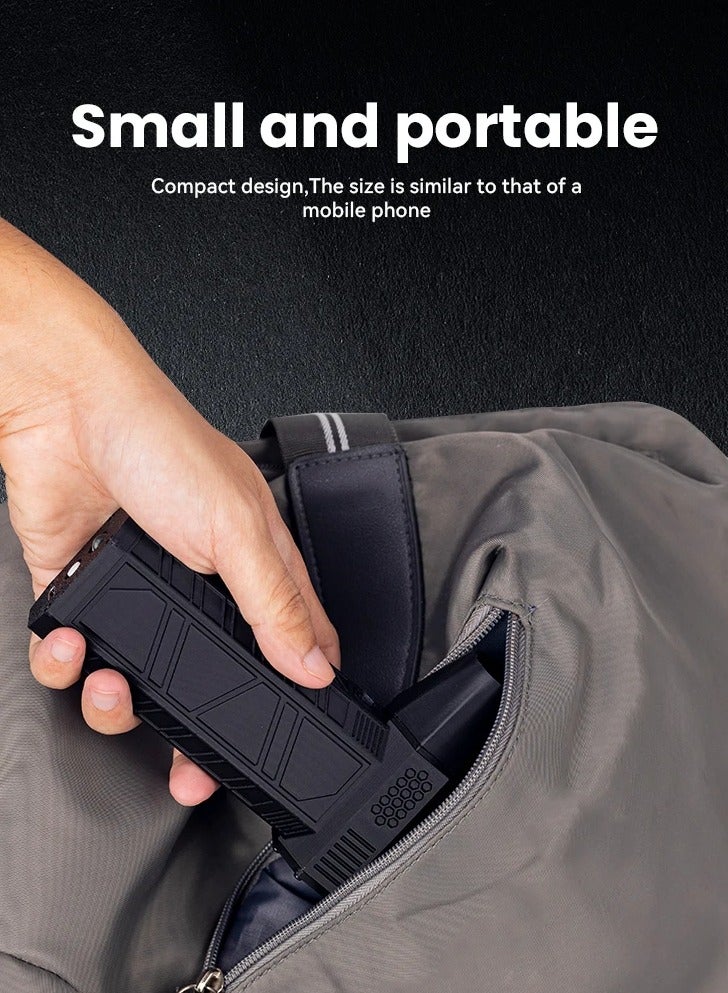 AROAQ Violent Fan, Ducted Turbine Blowing Fan, Handheld Violent Turbine Fan, High-Speed Motor, Vibration-Free, Same Style - Image 3