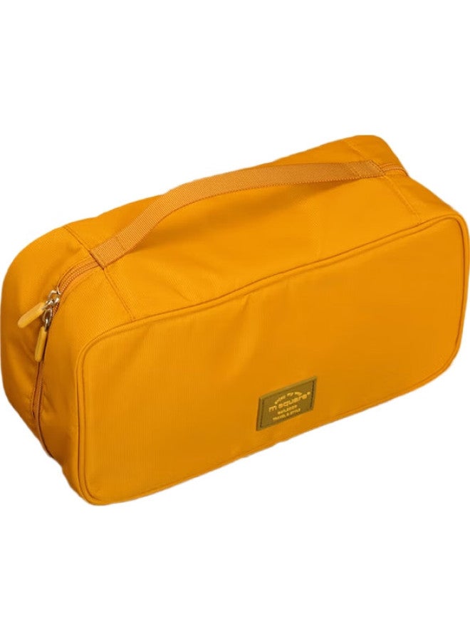 M Square Underwear Storage Bag, Travel Underwear Organizer, Portable Panty And Bra Pouch, Business Trip And Travel Underwear Sorting Bag - Image 1