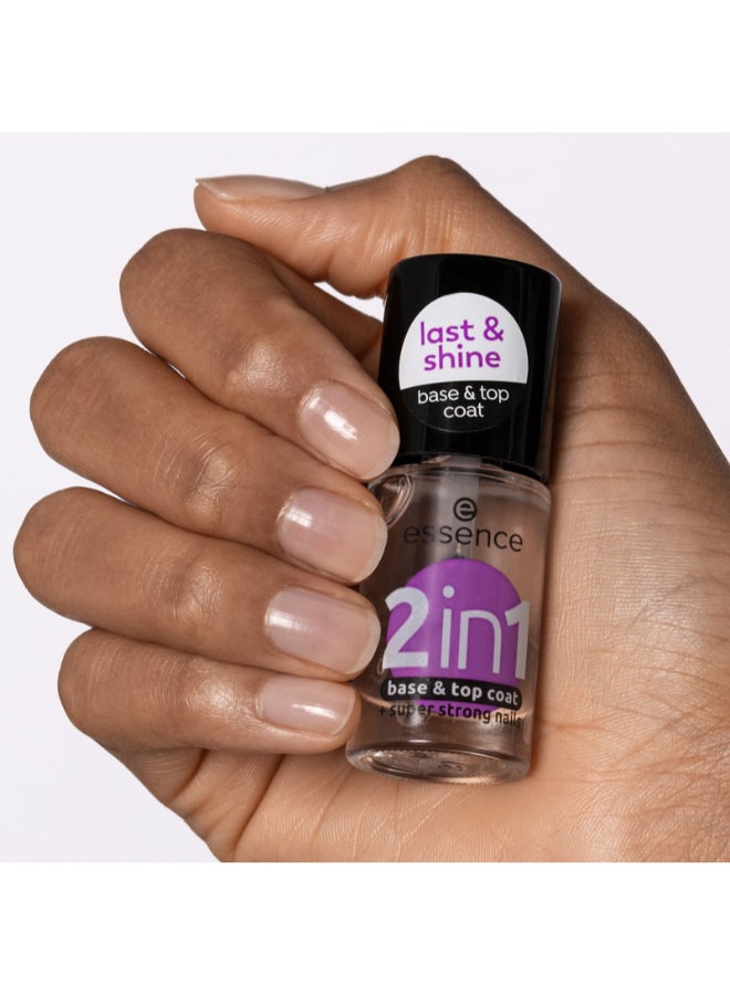 ايسنس 2 In 1 Base And Top Coat clear - Image 2