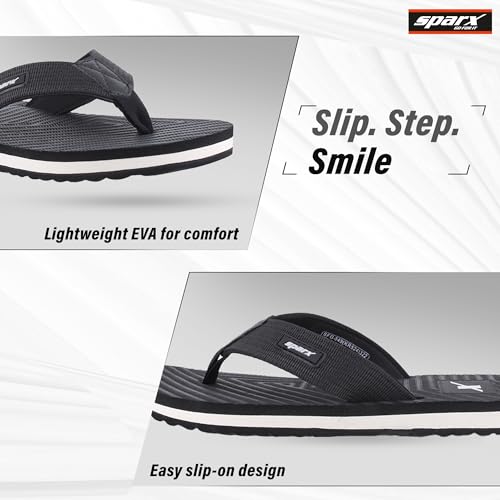 SPARX mens SF0549G Blackwhite Flip-Flop - 7 UK (SF0549GBKWH0007) - Image 4