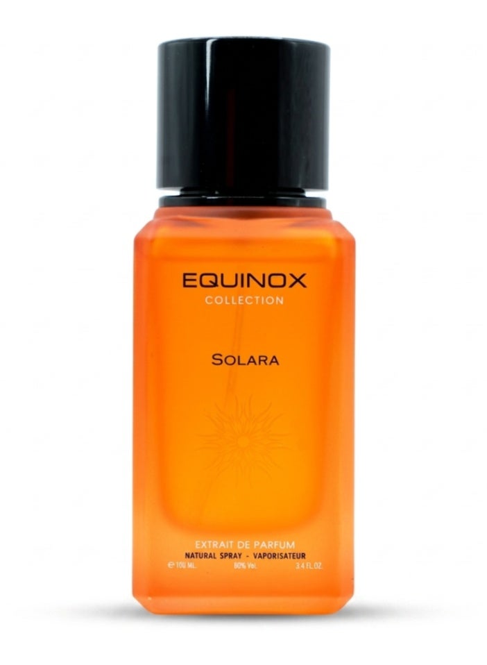 Hermoso Solara Equinox Collection Extrait De Parfum 100ml – Luxury Long-Lasting Perfume | Citrus, Rose & Amber | Premium Unisex Fragrance - Image 1