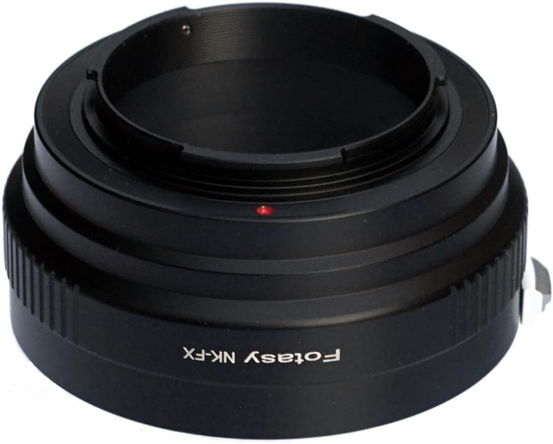 Fotasy Copper Nikkor Lens to Fuji X Adapter - NK F Mount to X Adapter for Fujifilm Cameras - Image 2