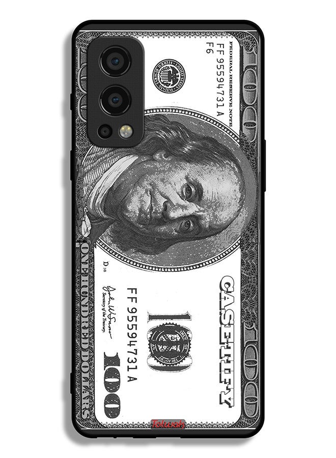 Tolwak OnePlus Nord 2 5G Protective Case Cover Dollar Pattern - Image 2