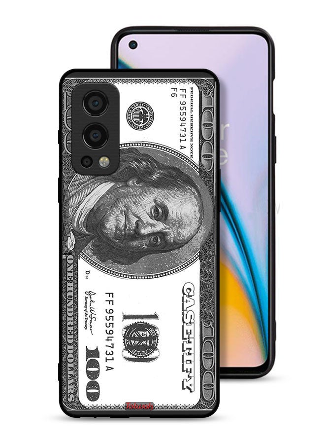 Tolwak OnePlus Nord 2 5G Protective Case Cover Dollar Pattern - Image 1