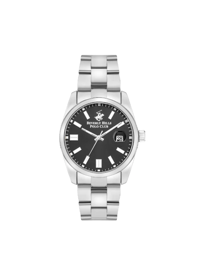 بيفرلي هيلز بولو كلوب BEVERLY HILLS POLO CLUB Men's Analog Black Dial Watch - BP3373X.350