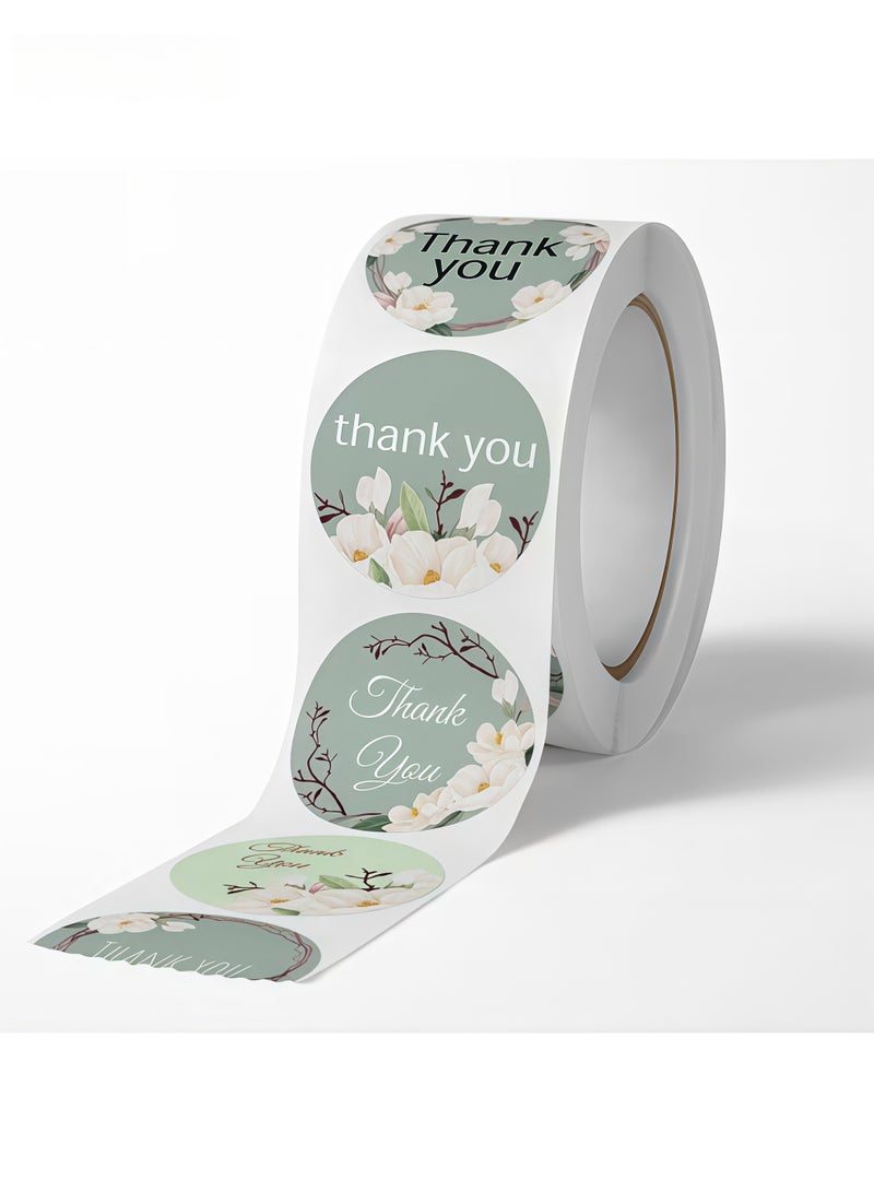 1000 ملصق شكر - ملصقات شكر دائرية - ملصق إغلاق الظرف لمستلزمات تزيين تغليف المتاجر - 1 بوصة - Image 2