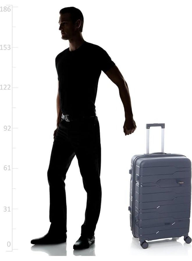 Large Travel Suitcase 71 cm with Wheels, Durable Hard Shell Luggage for Long Trips, Lightweight and Spacious Trolley Bag - Image 3