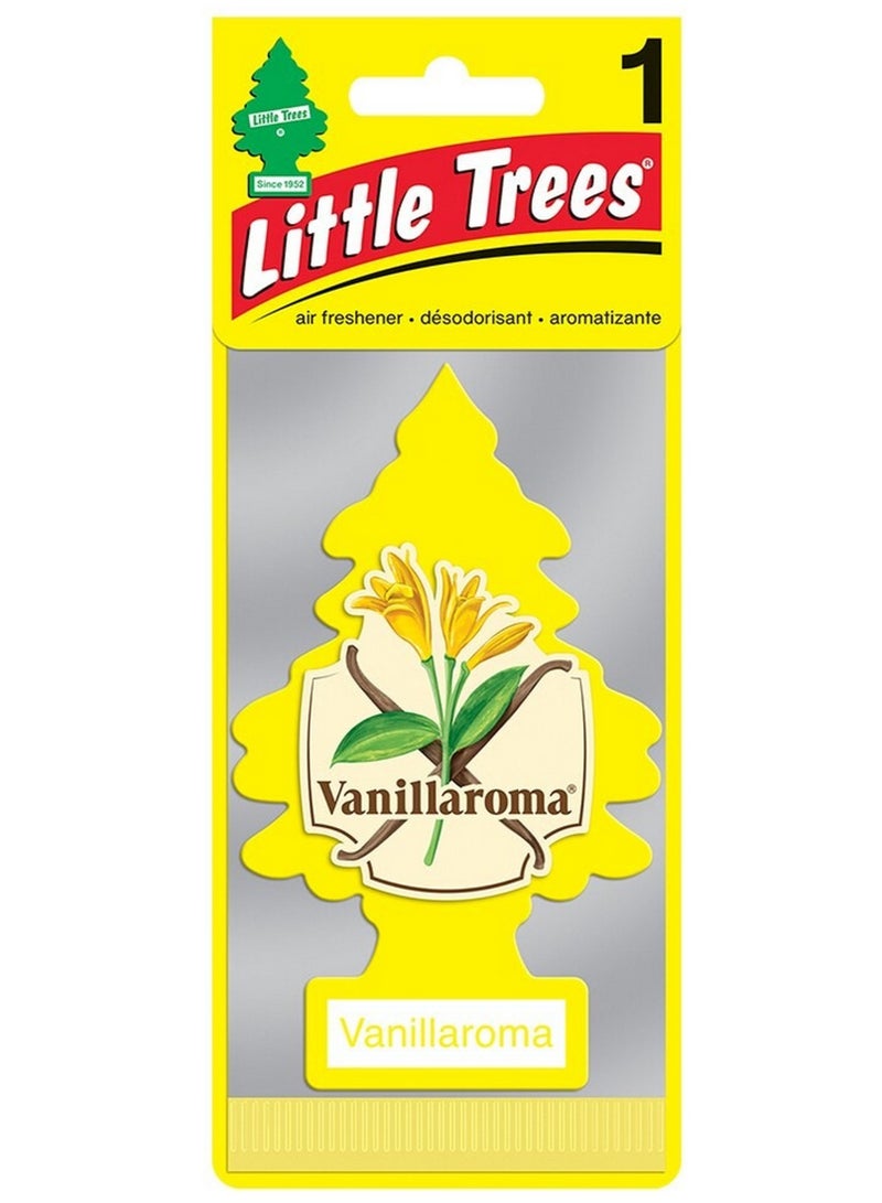 Little Trees Vanillaaroma Paper Flower Car Air Freshener - Image 1