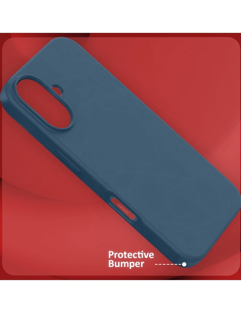 Liquid Silicone iPhone 16 Plus Case - Ultra Slim, Drop Protection, Soft Anti-Scratch Microfiber Lining (Model F) - Image 3