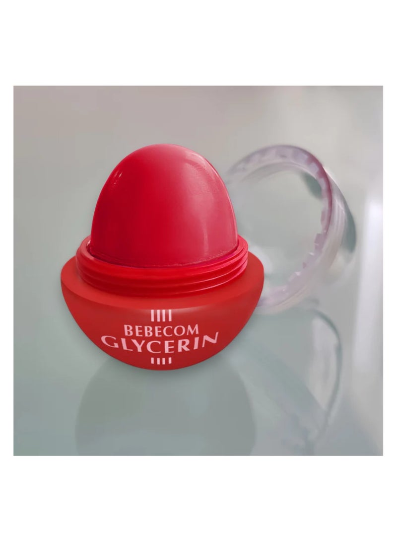 Bebecom Glycerin Lip Balm, Soothes & Moisturises, Strawberry  Flavour,  10g - Image 1