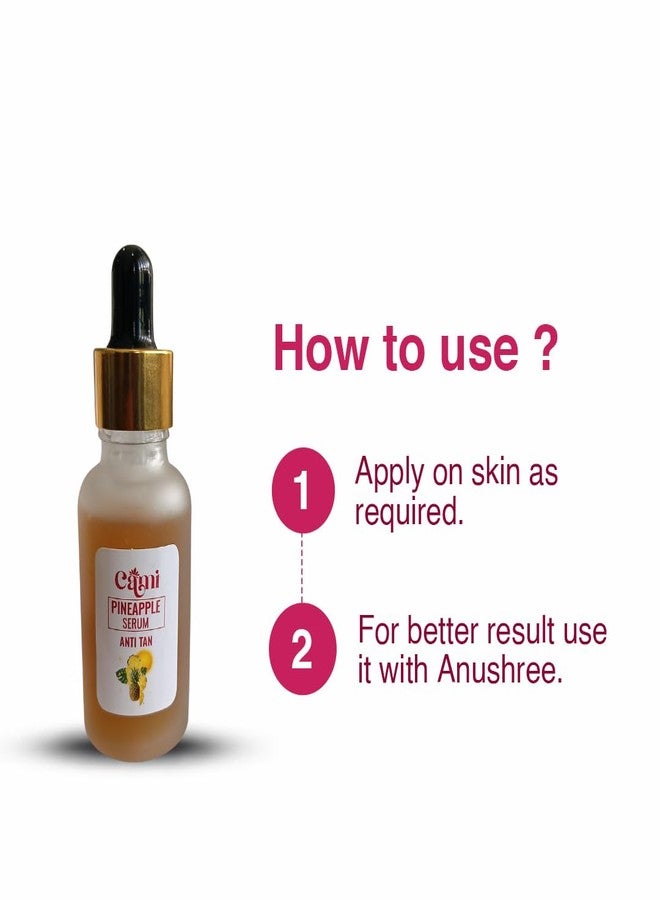 كا-مي سيروم كامي المضاد للاسمرار بخلاصة الأناناس، 30 مل، مع البروميلين لتفتيح البشرة وتحسين ملمسها. - Image 5