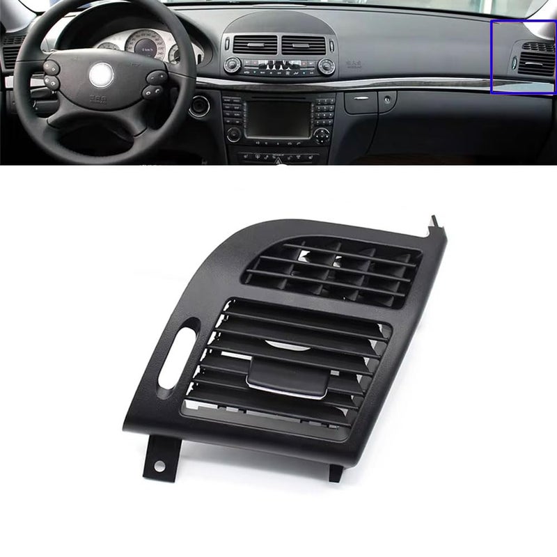 Goodithy Compatible with Mercedes Benz E Class W211 Front Right Air Vent Outlet Cover Interior AC Air Conditioning Grille Panel Trim Replacement 2003 2004 2005 2006 2007 2008 Black Right