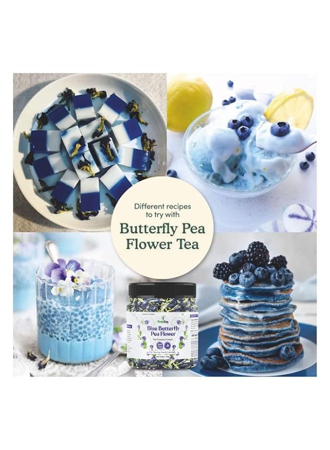 VY VedaYug Premium A Grade Blue Butterfly Pea Flower  - 100g - Image 3