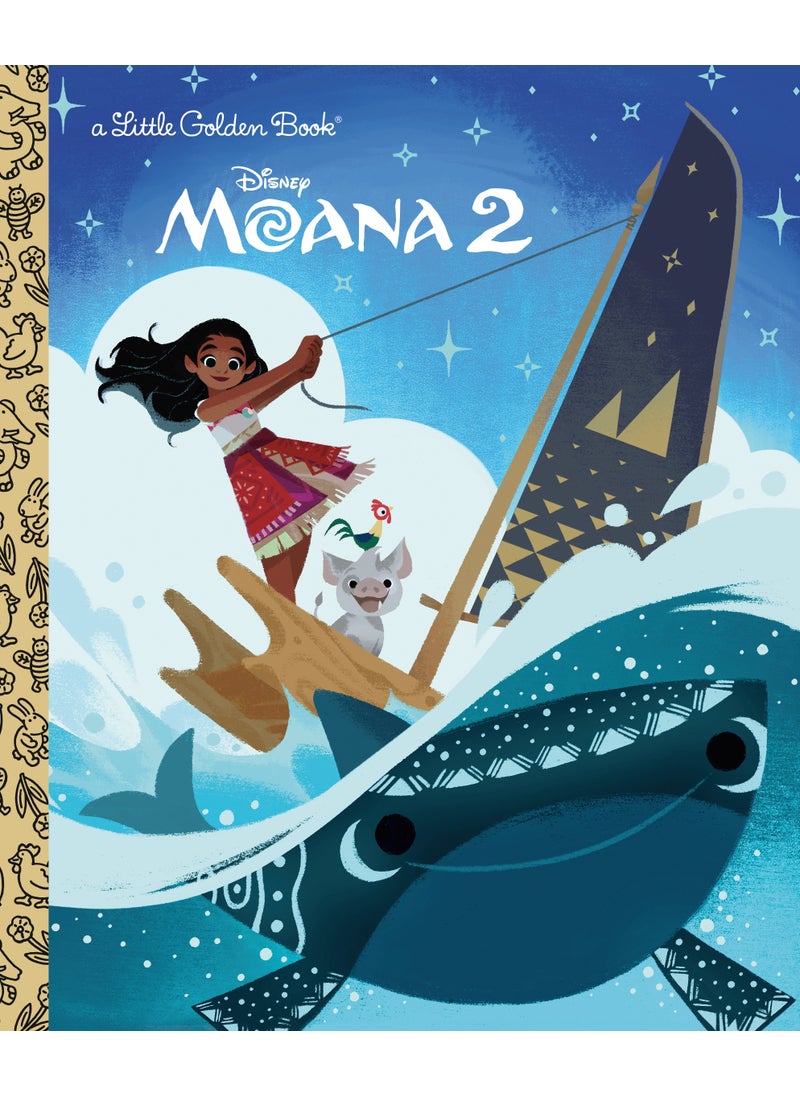 Disney Moana 2 Little Golden Book 