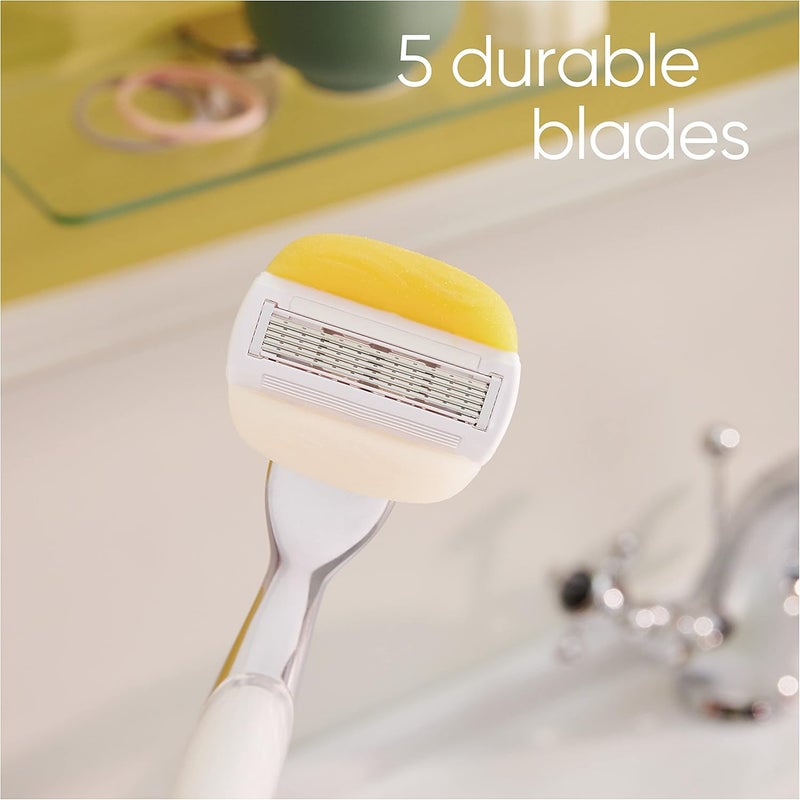 Gillette شفرات حلاقة جيلت فينوس وأولاي للنساء - عبوة 4 شفرات - Image 3