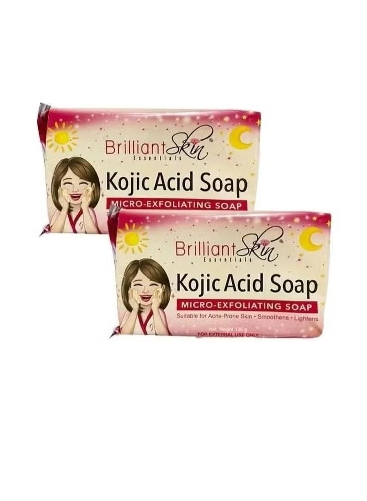 Kojic Acid Micro Exfoliating Soap 2 x 135g