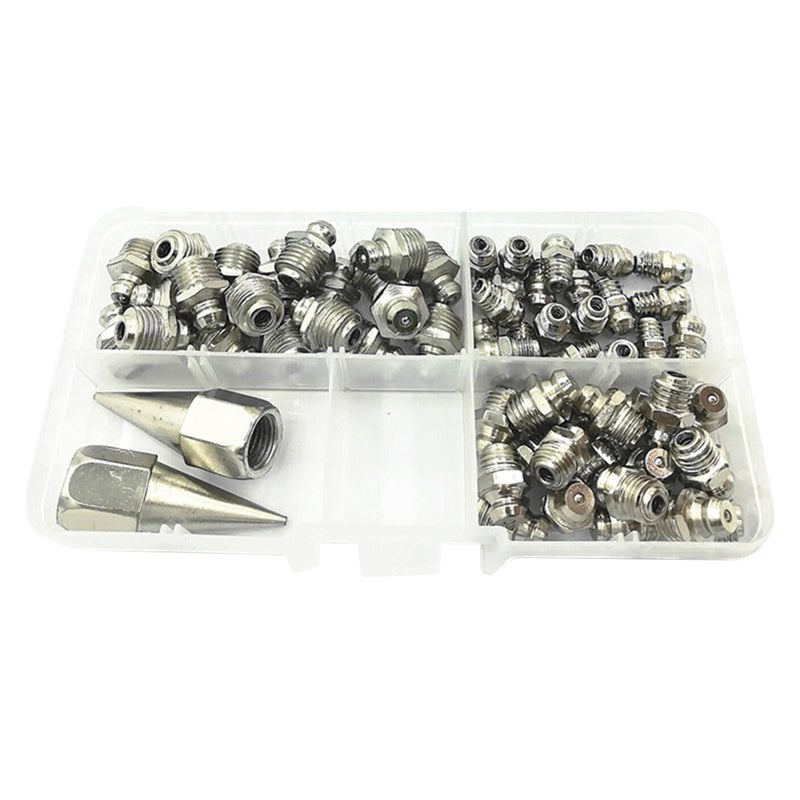 1 Set of Grease Fitting Accessories Lubricating Screw Nozzle Assorted Grease for Shop Store - Image 5