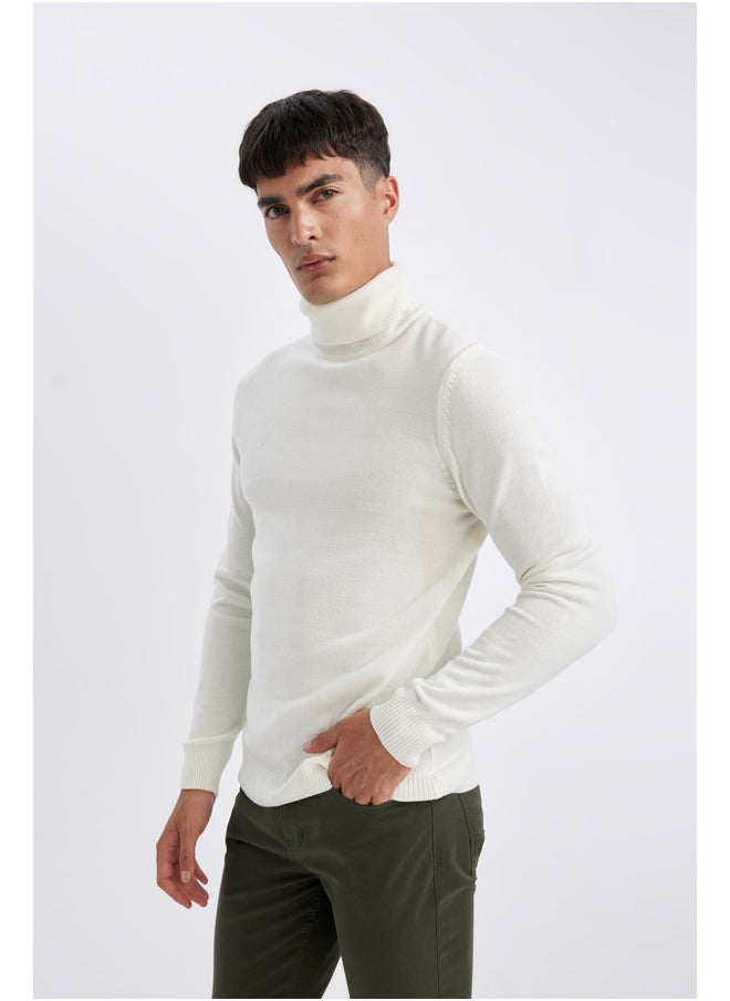 Man Tricot Slim Fit Turtle Neck Long Sleeve Pullover - pzsku/ZF150B93C4788C8006254Z/45/_/1723971988/52f05e8b-3225-4363-b5a7-cc3b81f8f885