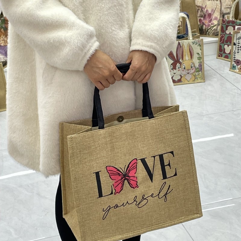 Lunch Bag Tote Bag For Work, Large Capacity Lunch Box Bag, Canvas Bag, Portable - Image 3